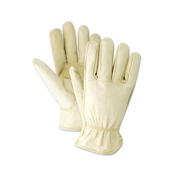Magid Leather Drivers Gloves, Slip On Cuff, Keystone Thumb Thumb, Tan, XL 12 PK TB553E-XL - main